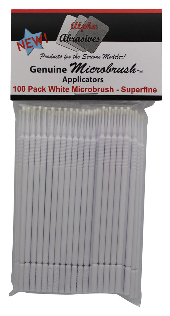 Brush - Micro - Superfine - White - 100 Pack –