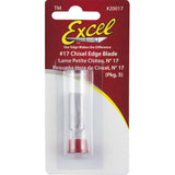 Blade - #17 3/8" Small Chisel - 5 Pieces