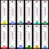 7" Scale Rulers
