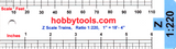 7" Scale Rulers
