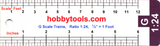 7" Scale Rulers