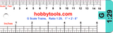 7" Scale Rulers