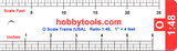 7" Scale Rulers
