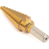 TITANIUM COATED STEP DRILL 1/4" - 3/4"