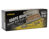 Enkay 100pc Drill Bit Set & Pin Vise