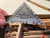 Lumber Thickness Gauge for HO/HOn3