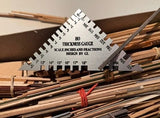 Lumber Thickness Gauge for HO/HOn3