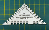 Lumber Thickness Gauge for HO/HOn3