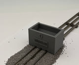 Willy-Ballast Spreader for Model Railroads