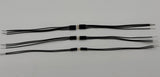 Mini Micro pin connectors with 6" leads