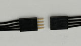 Mini Micro pin connectors with 6" leads