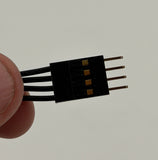 Mini Micro pin connectors with 6" leads
