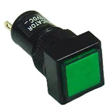 LED Panel Lamp Square Illuminated - GREEN