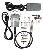 Flexible Shaft Grinder Set includes: 49pc Accessories, Max Speed: 22,000 RPM