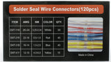 Enkay Solder Seal Wire Connector Tube Sleeve Set (120)