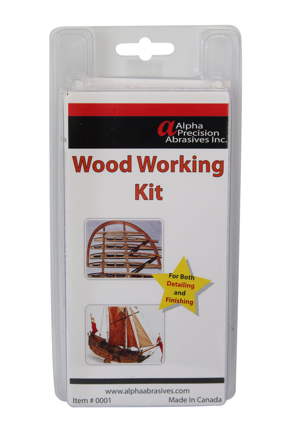 Wood Working & Finishing Kit