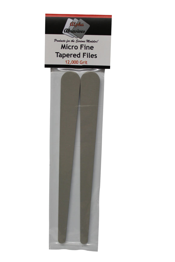 Sanding Files - 12,000 Grit - Micro Fine Tapered