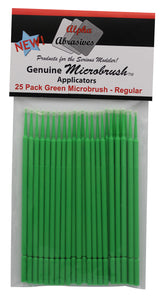 Brush - Micro - Regular - Green - 25 Pack