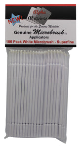Brush - Micro - Superfine - White - 100 Pack