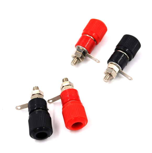 25pcs 5-Color 4mm Banana Binding Post Speaker Terminals - AV-C50-5 By CablesOnline