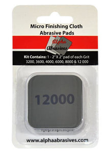 Finishing Cloth - Micro Abrasive Pads - Assorted