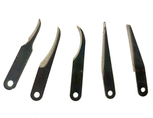 Blade - 5 Piece Assorted Wood Carving Blades