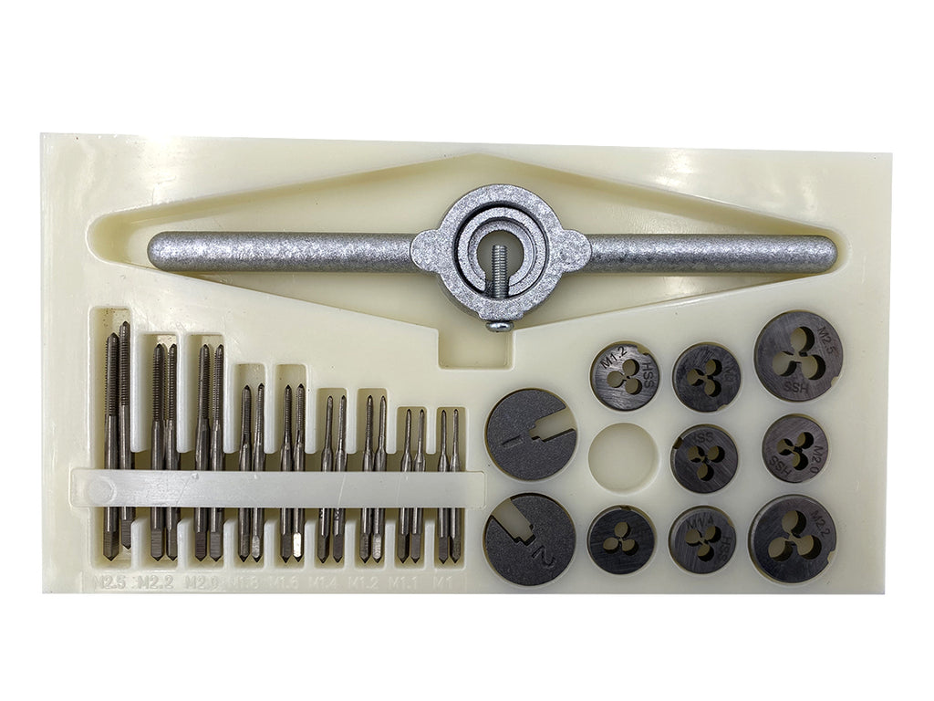 Enkay Tap & Die - 30 PC Micro Set - Metric – HobbyTools.com