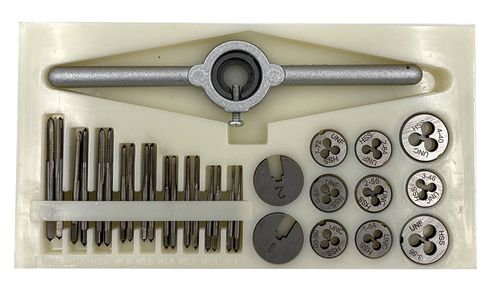 Enkay Tap & Die - 30 PC Micro Set - SAE – HobbyTools.com