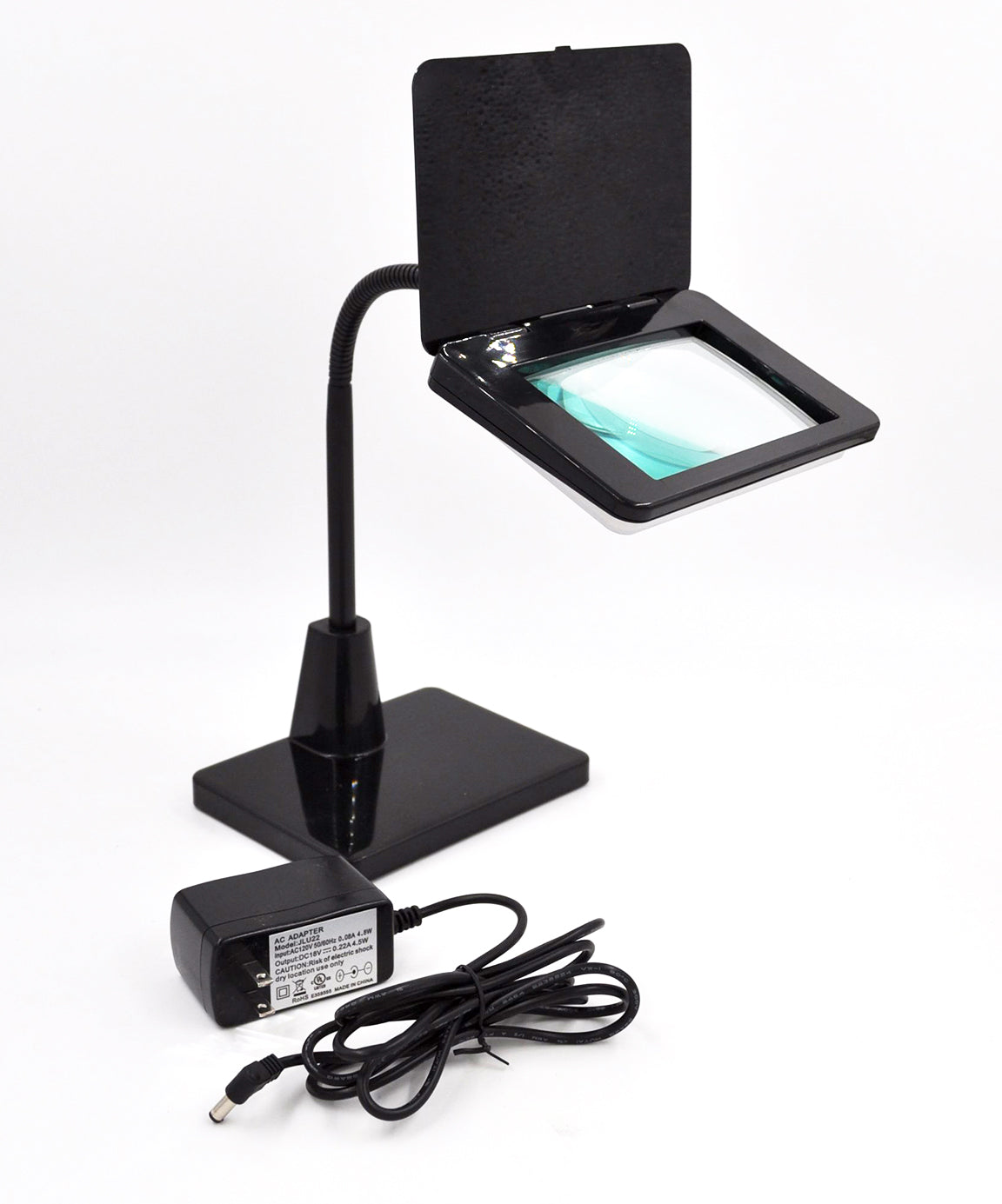 Table Top Led Light With Magnifying Lens