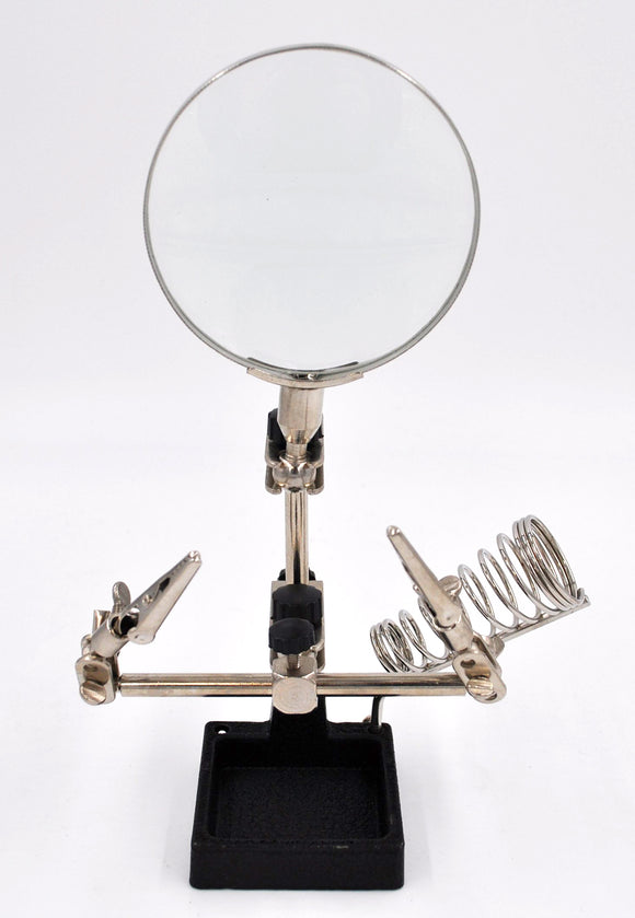 Magnifier - Helping Hand with Soldering Stand