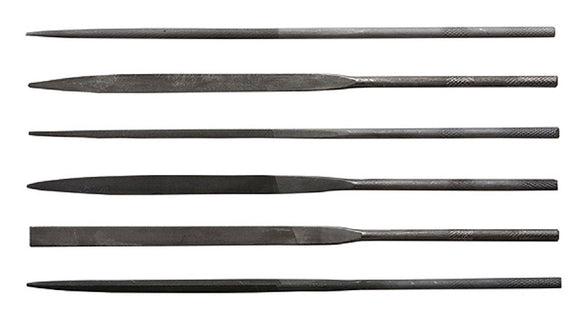 File - 6 Piece Assorted File Set (Files Only) – HobbyTools.com