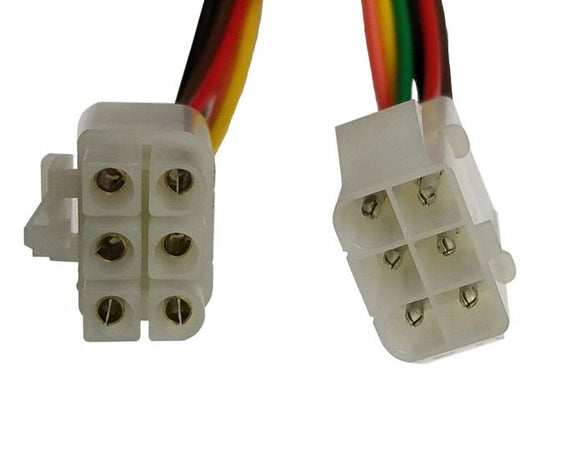 Connector - 6 Pin Multi-Pin Round