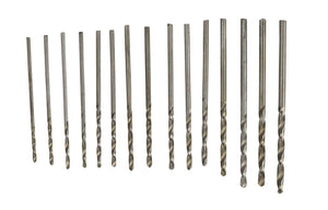 Drill Bit - 15 High Speed Twist Drill Bits Great For Metalsmiths, Metal Working & Drilling