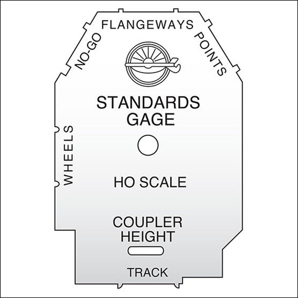 NMRA Standards Gauge - HO Scale