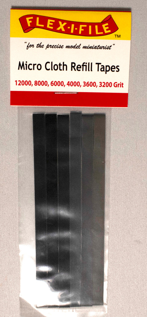 Finishing Cloth - Micro Refill Tape - Assorted – HobbyTools.com