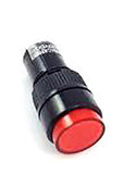 LED Panel Lamp Round Illuminated - RED