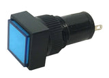 LED Panel Lamp Square Illuminated - BLUE