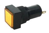 LED Panel Lamp Square Illuminated - AMBER