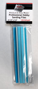 Sanding Files - 1/4" Professional Sanding Files - Medium